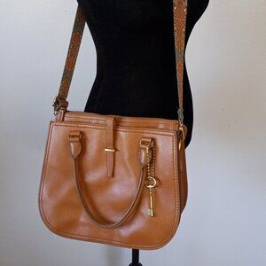 Fossil Tan Satchel Bag
